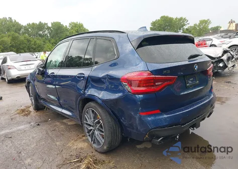 2018 BMW X3 M40I из США, поврежденный, VIN 5UXTS3C53J0Y97251